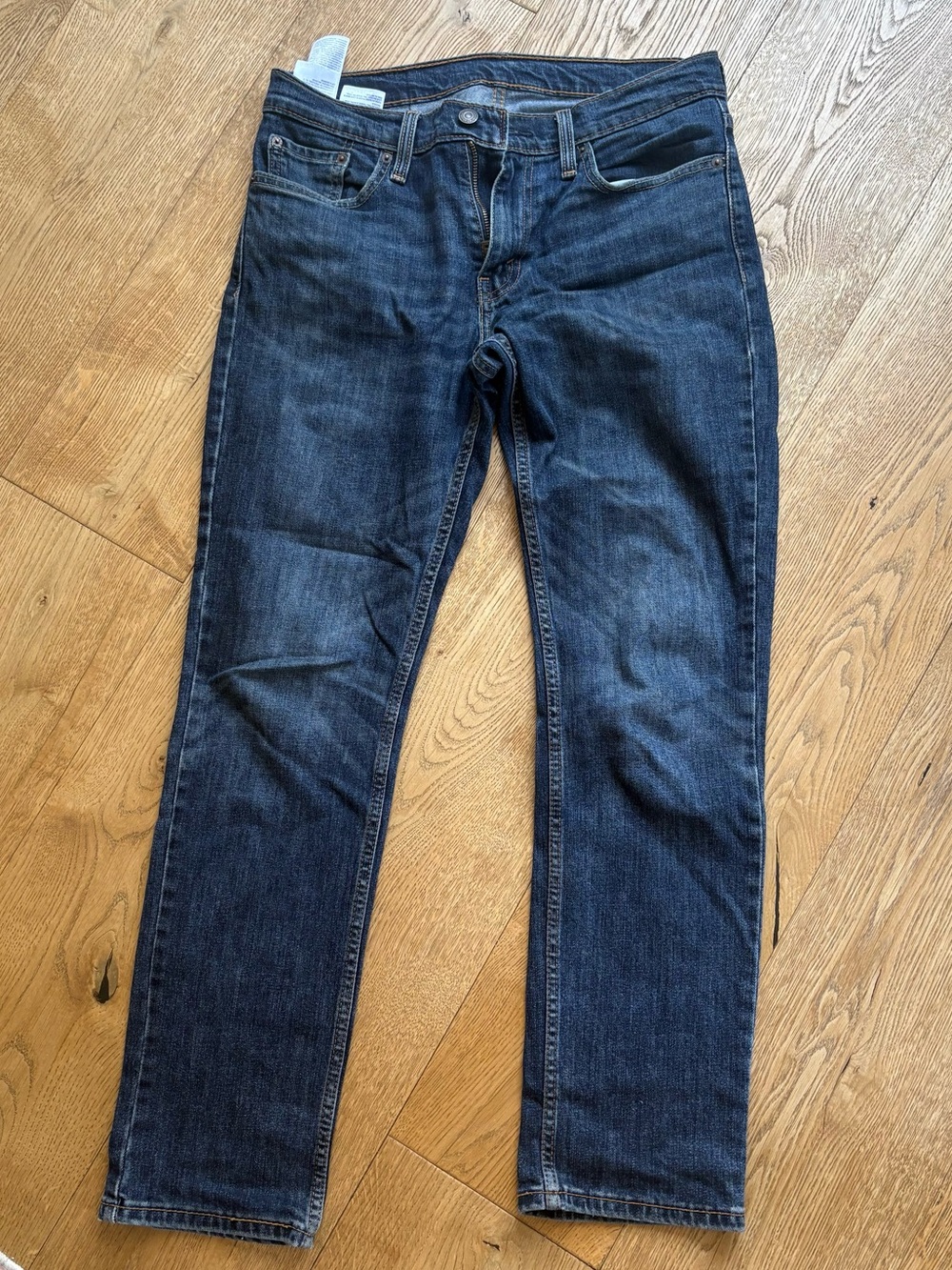 Levi's Dark Blue 511 Slim Straight Jeans